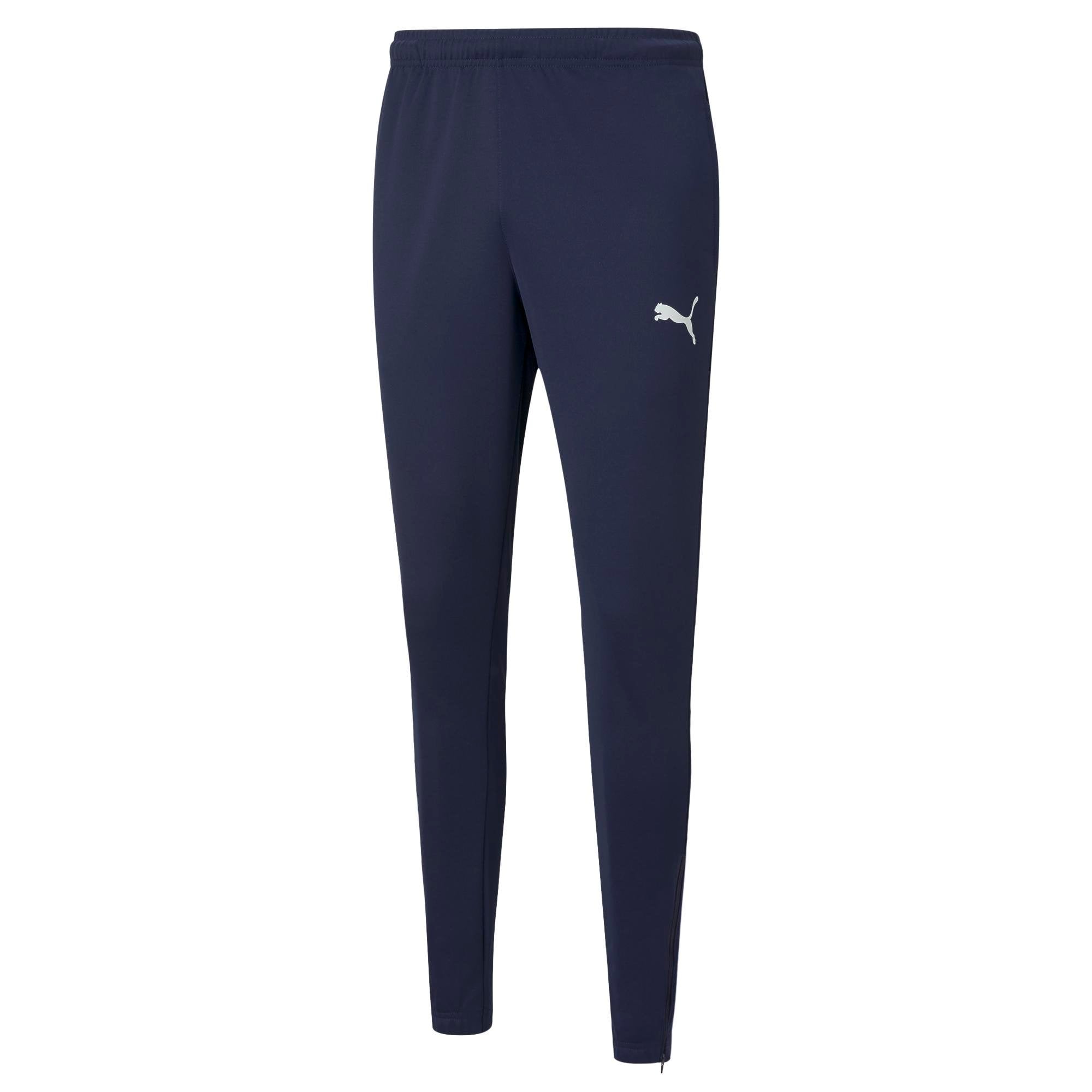 PANTALÓN BUZO DEPORTIVO HOMBRE PUMA 657390 06 TEAMRISE POLY TRAINING PANTS AZUL - 1