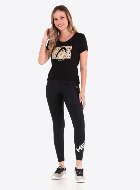 MALLA MUJER HEAD HIGH LOGO TTEM NEGRO - 1