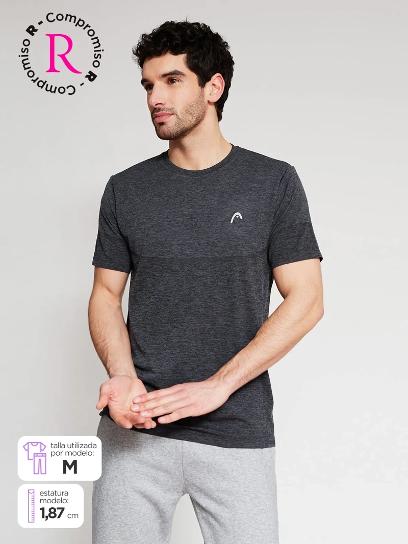 POLO DEPORTIVO HOMBRE HEAD SEAMLESS - 1