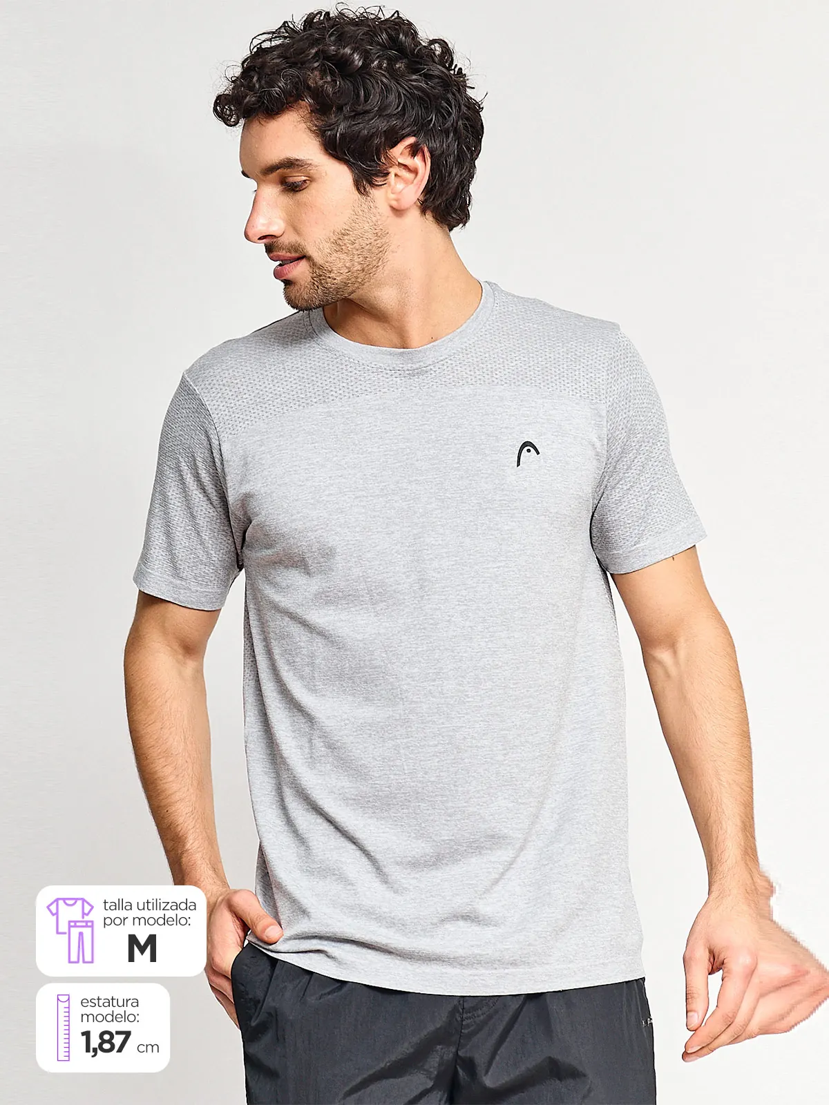 POLO DEPORTIVO HOMBRE HEAD SEAMLESS - 1