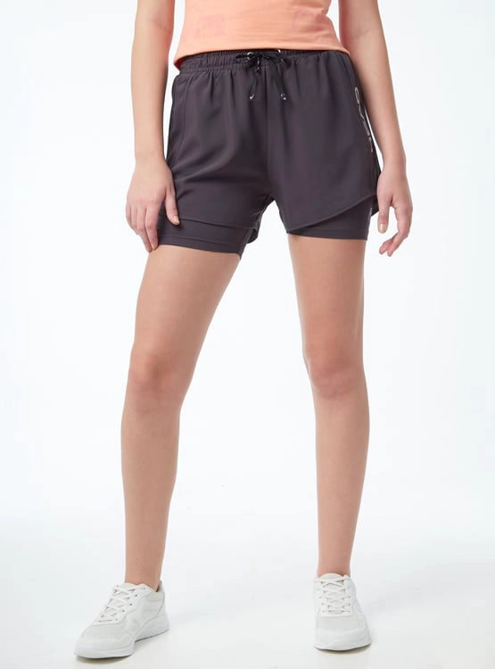 SHORT DEPORTIVO MUJER HEAD 2 EN 1 87GSM LINING - 1