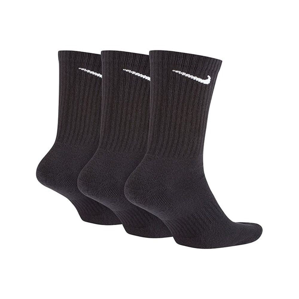 PACK X3 MEDIAS UNISEX NIKE U EVERYDAY CUSH CREW NEGRO - 2