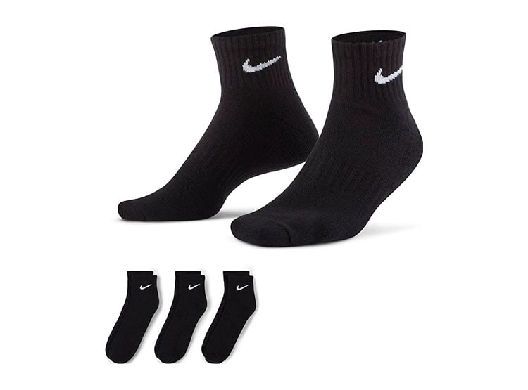 3 PACK MEDIAS DEPORTIVAS UNISEX NIKE NEGRO - 1