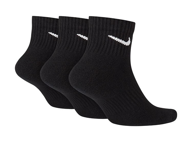 3 PACK MEDIAS DEPORTIVAS UNISEX NIKE NEGRO - 2