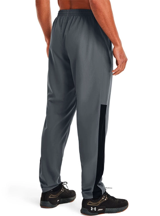 PANTALÓN BUZO HOMBRE UNDER ARMOUR VITAL WOVEN GRIS - 2