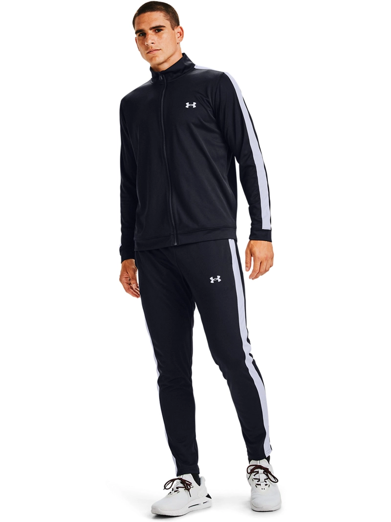 BUZO CONJUNTO HOMBRE ADIDAS SPORTSWEAR BASIC 3 TIRAS TEJIDO - 4