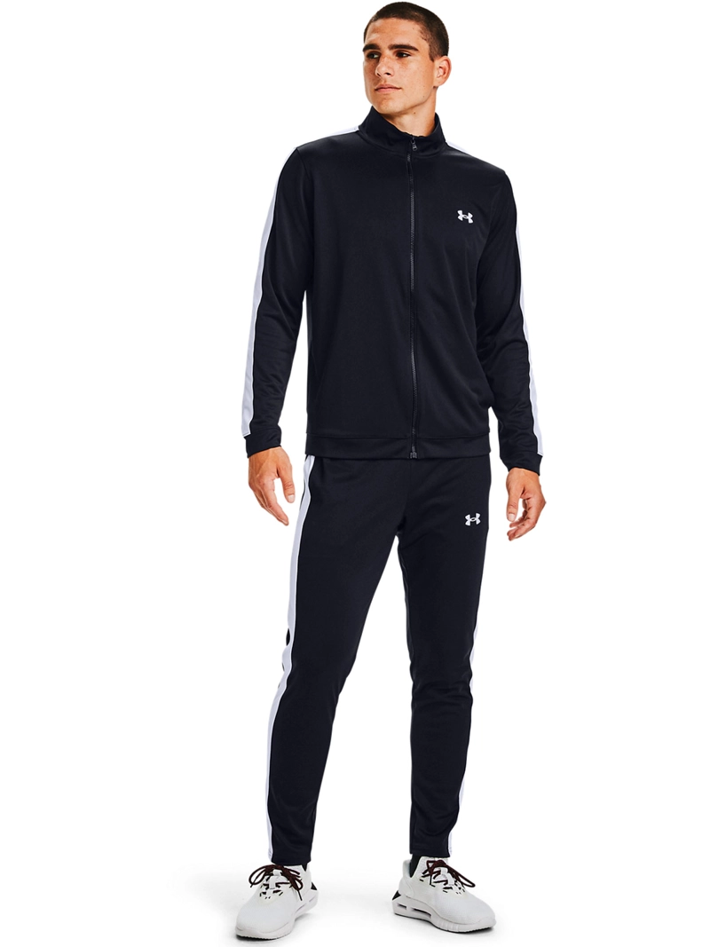 BUZO CONJUNTO HOMBRE ADIDAS SPORTSWEAR BASIC 3 TIRAS TEJIDO - 1
