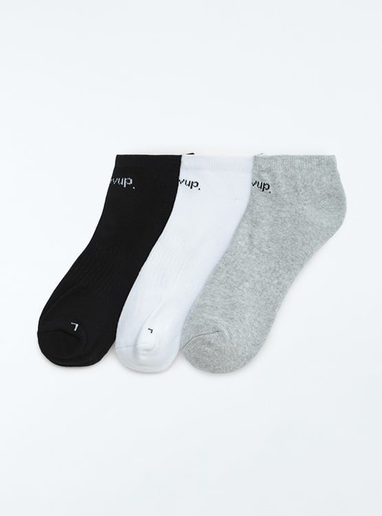 PACK X3 CALCETINES HOMBRE REVUP NO SHOW - 1