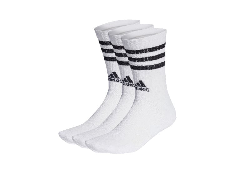 MEDIAS A MEDIA PANTORRILLA ACOLCHADAS ADIDAS 3 TIRAS-3 PARES HT3458 - 3 PACK - 1