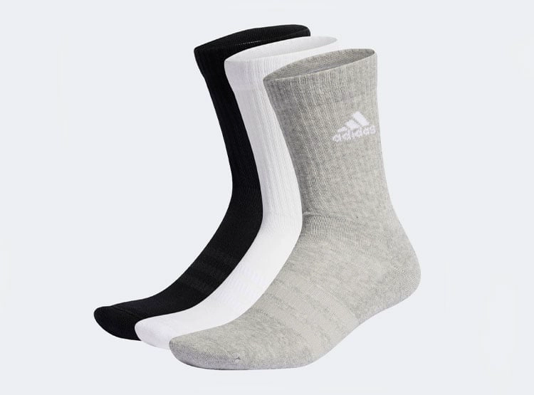 MEDIAS DEPORTIVAS UNISEX ADIDAS CUSHIONED 3 PARES IC1311 - 3 PACK - 1
