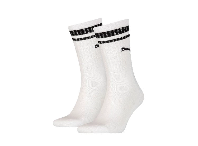 MEDIAS UNISEX PUMA CREW HERITAGE STRIPE 2P UN - 2 PACK - 2