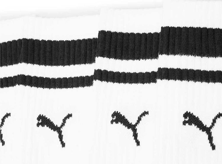 MEDIAS UNISEX PUMA CREW HERITAGE STRIPE 2P UN - 2 PACK - 4