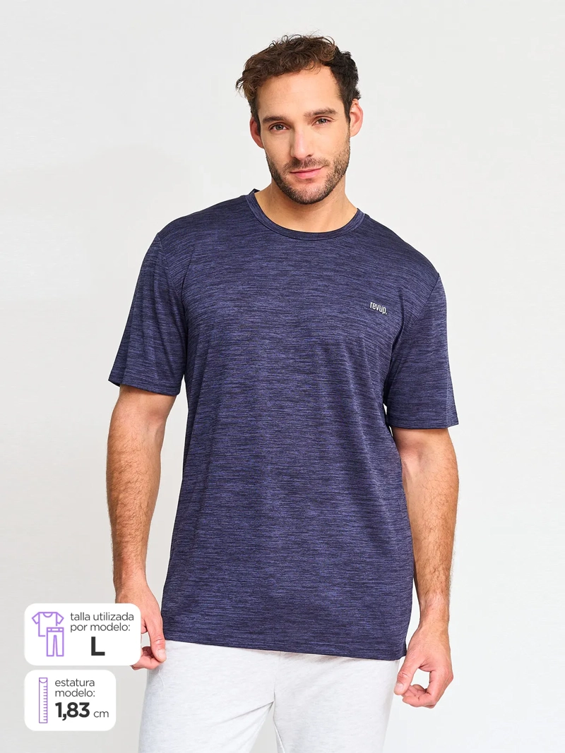 POLO DEPORTIVO MANGA CORTA HOMBRE REVUP - 1