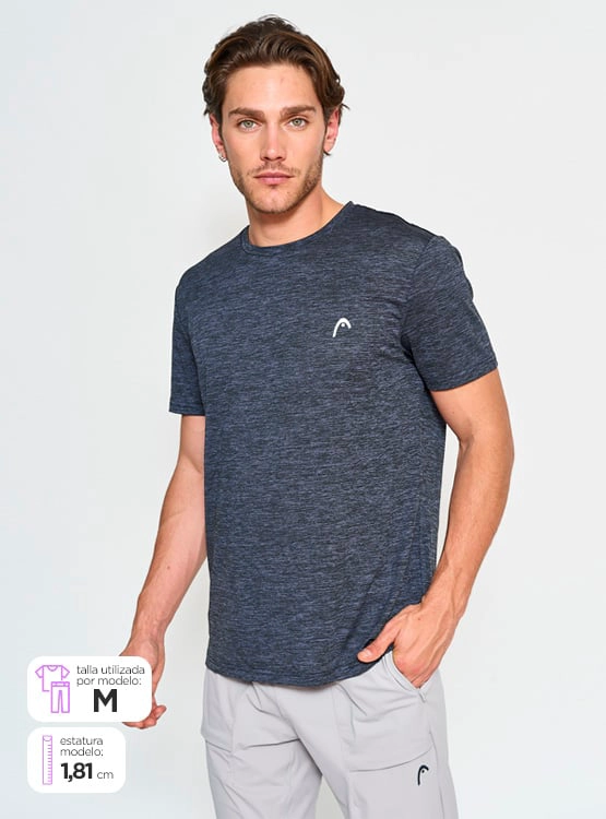 POLO DEPORTIVO HOMBRE HEAD TRAIN - 1
