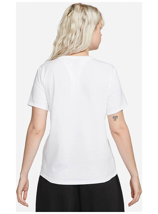 CAMISETA DEPORTIVA ALGODÓN MUJER NIKE BLANCO W NSW TEE CLUB - 2