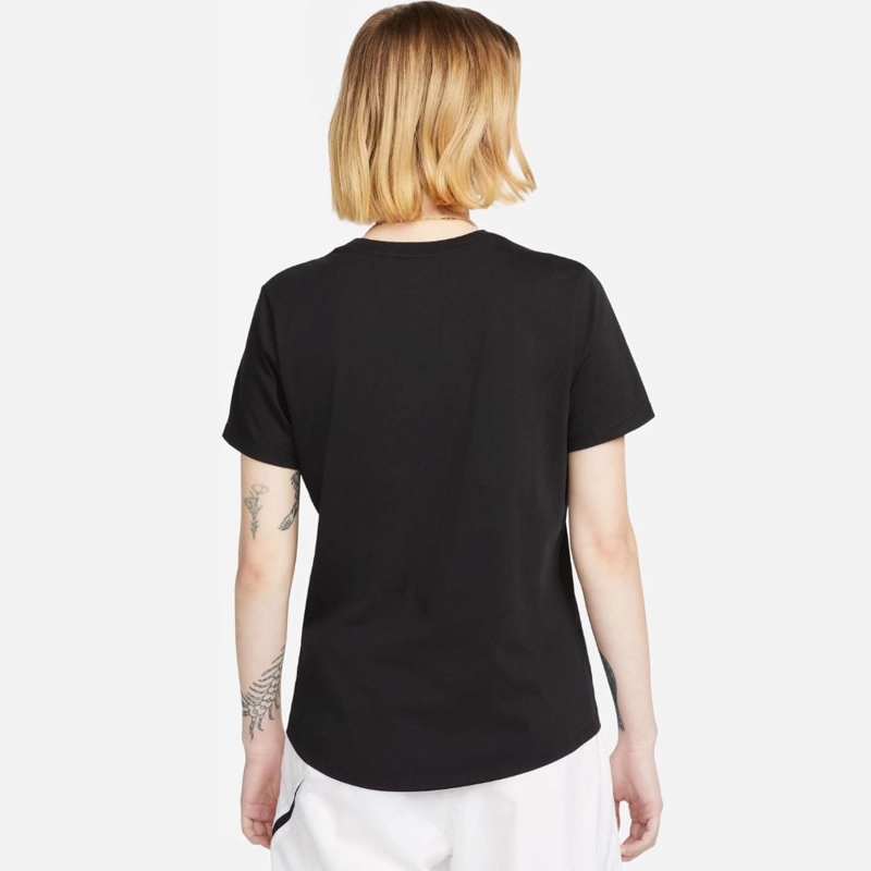 CAMISETA DEPORTIVA MUJER NIKE MANGA CORTA NEGRO W NSW TEE CLUB - 2