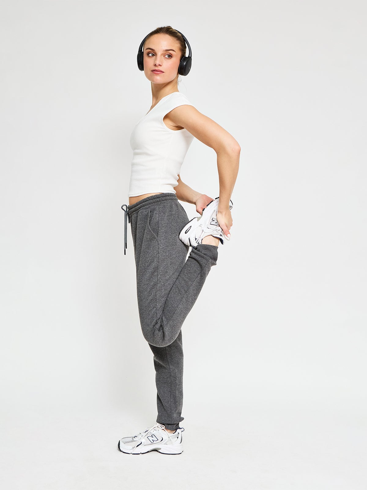 PANTALÓN BUZO MUJER REVUP PUÑO - 1