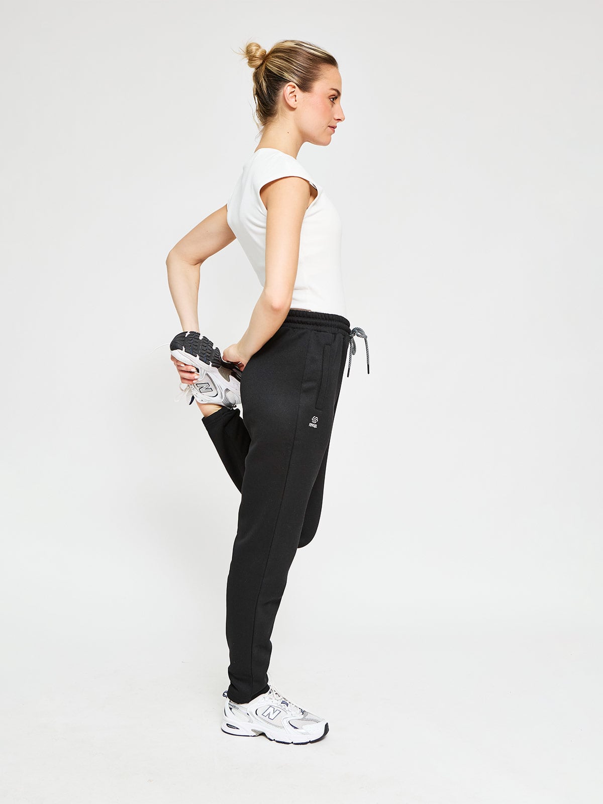 PANTALÓN BUZO MUJER REVUP SKINNY - 1
