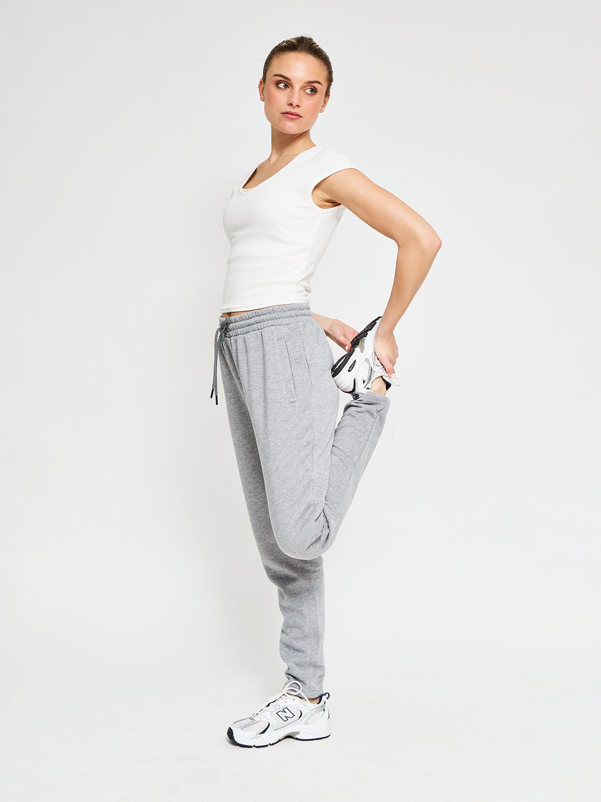 PANTALÓN BUZO MUJER REVUP SKINNY - 1