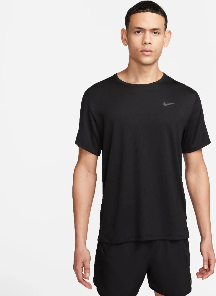 POLO DEPORTIVO RUNNING HOMBRE NIKE M NK DF MILER SS MANGA CORTA DV9315-010 NEGRO - 1