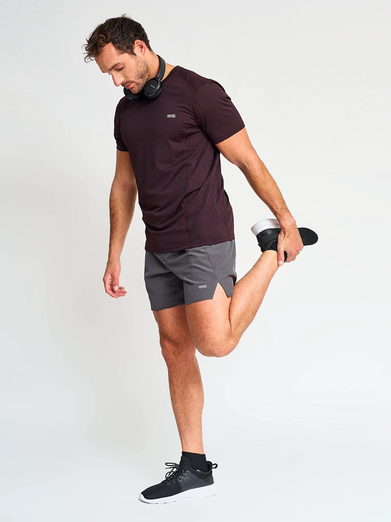 SHORT DEPORTIVO HOMBRE REVUP GATO GRIS - 4