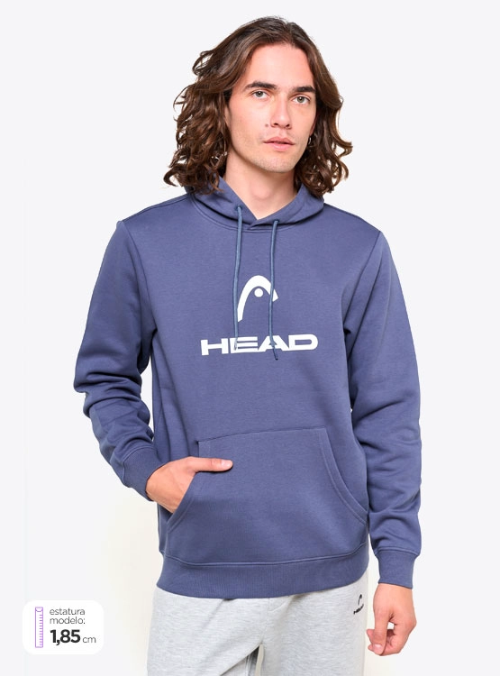 POLERÓN DEPORTIVO HOMBRE HEAD CANGURO LOGO - 1