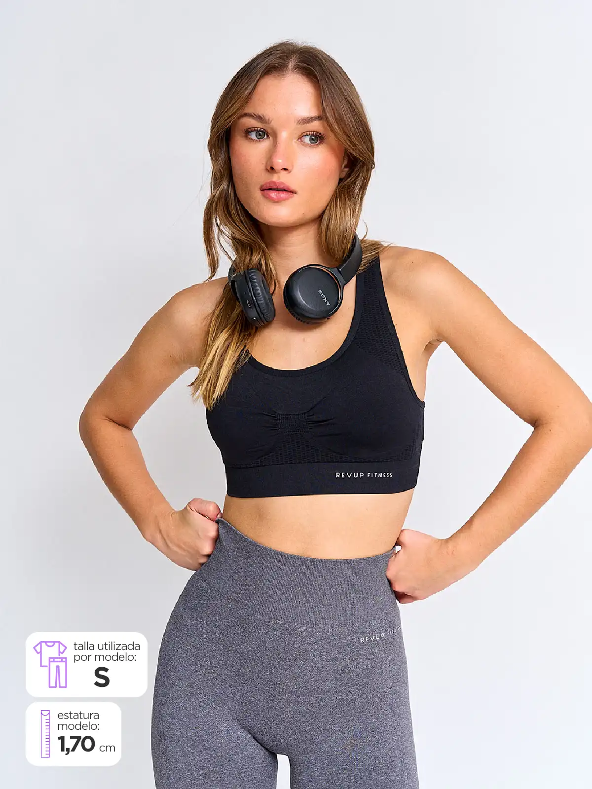 TOP DEPORTIVO MUJER REVUP SEAMLESS - 1