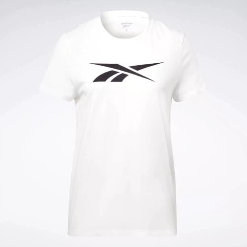 POLO DEPORTIVO MUJER REEBOK VECTOR GRAPHIC TEE ALGODÓN BLANCO - 4