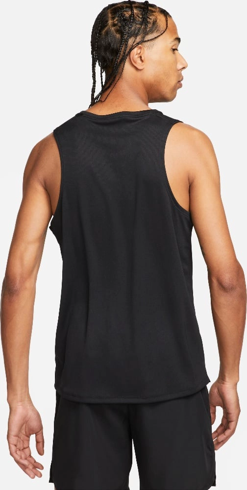 POLO BVD DEPORTIVO HOMBRE NIKE DV9321-010 M DF MILER TA NEGRO - 2