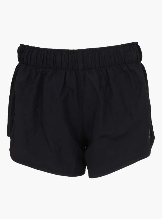 SHORT DEPORTIVO MUJER REVUP BÁSICO NEGRO - 1