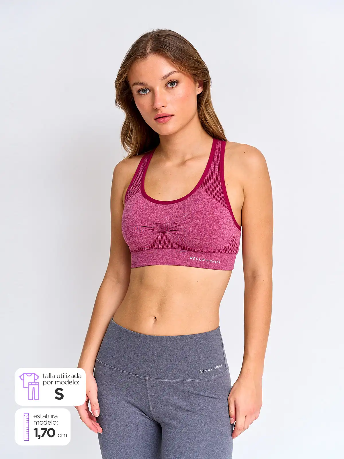 TOP DEPORTIVO MUJER REVUP SEAMLESS - 1