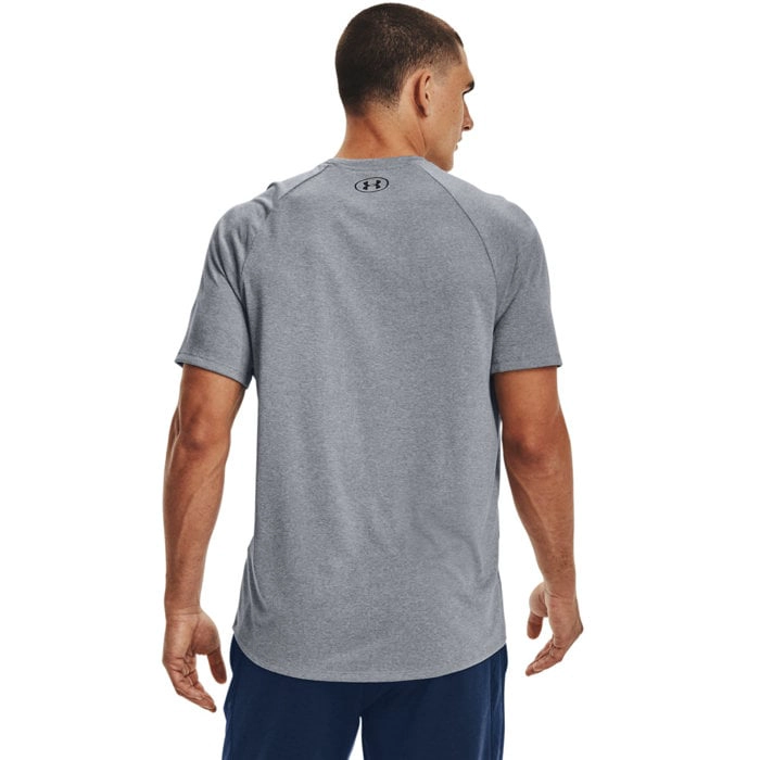 POLO DEPORTIVO HOMBRE UNDER ARMOUR 1326413-036 TECH 2 PLATEADO - 2