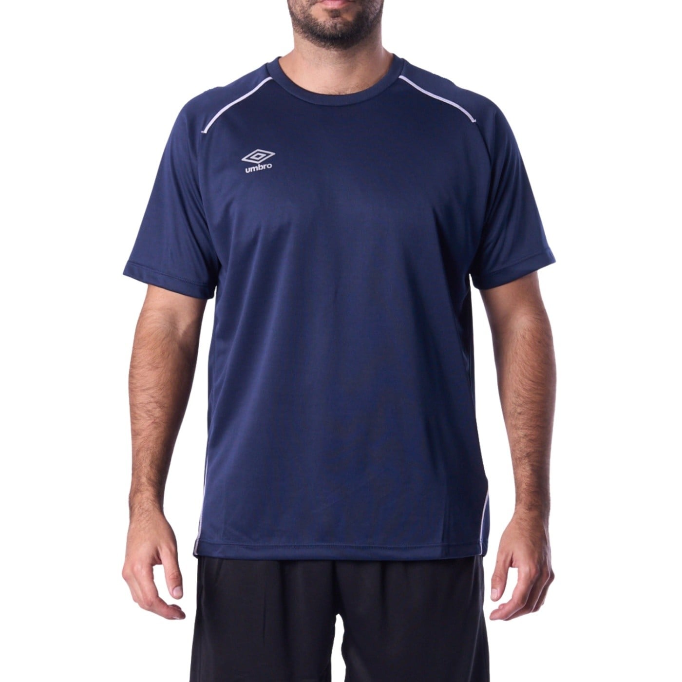 POLO FÚTBOL HOMBRE UMBRO 55370U-N84 TRAINING AZUL - 1