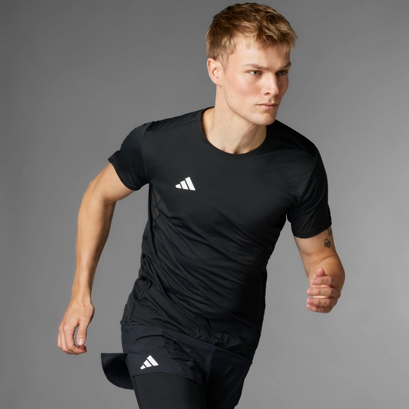 POLO DEPORTIVO RUNNING HOMBRE ADIDAS ADIZERO ESSENTIALS - 5