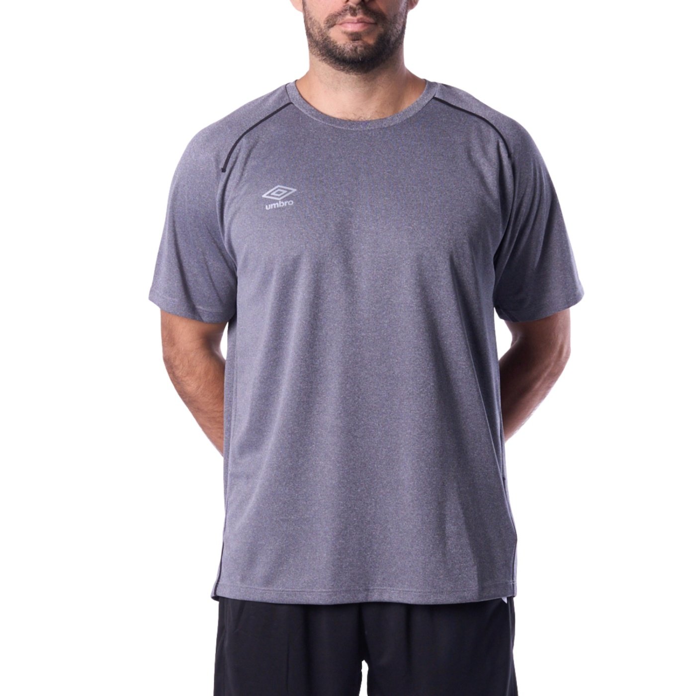 POLO FÚTBOL HOMBRE UMBRO 55370U-741 GRIS - 1