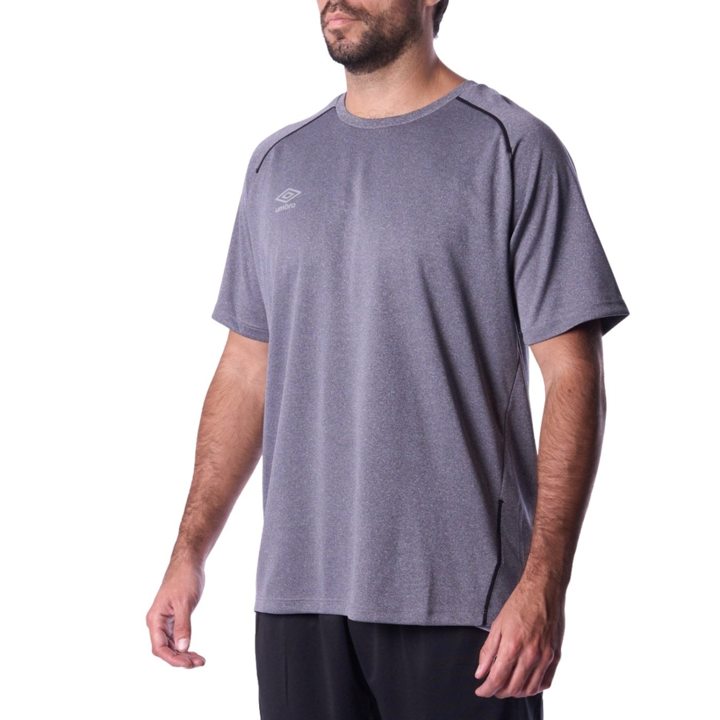 POLO FÚTBOL HOMBRE UMBRO 55370U-741 GRIS - 2