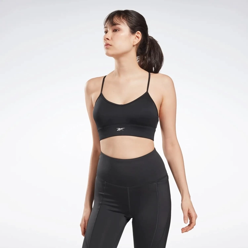TOP DEPORTIVO MUJER REEBOK ID TRAIN TRI-BACK NEGRO - 1