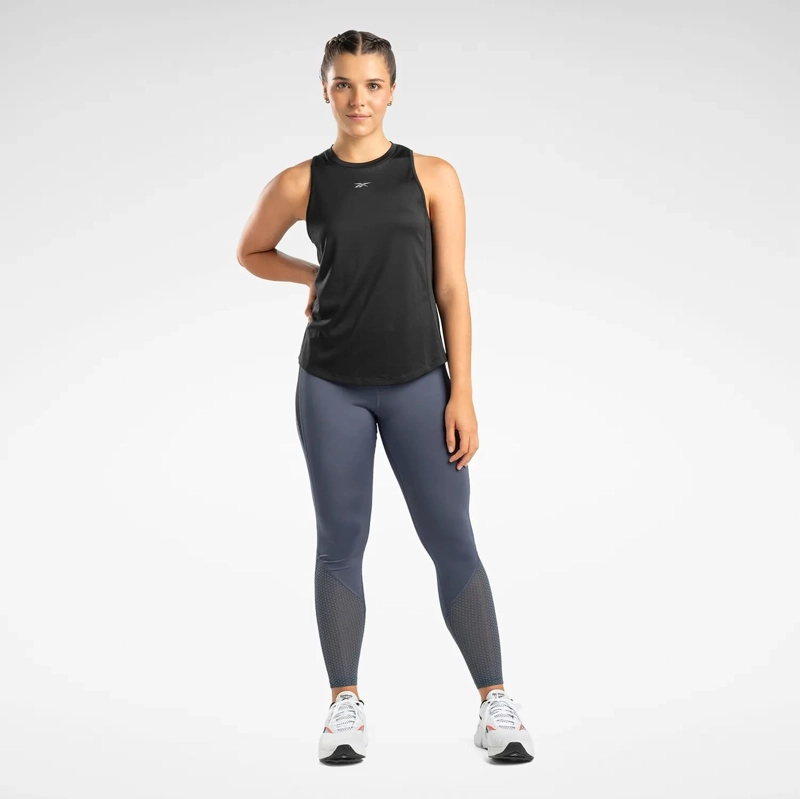 POLO BVD RUNNING MUJER REEBOK 100034914 SPEEDWICK TANK NEGRO - 1
