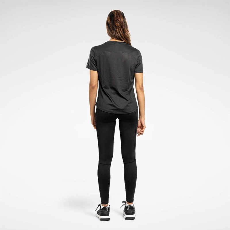 POLO RUNNING MUJER REEBOK SPEEDWICK 100034918 NEGRO - 2