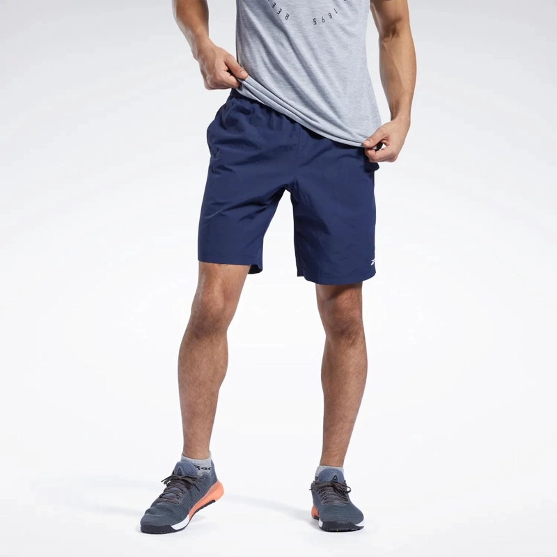 SHORT RUNNING HOMBRE REEBOK 100043431 ID TRAIN UTILITY AZUL - 1