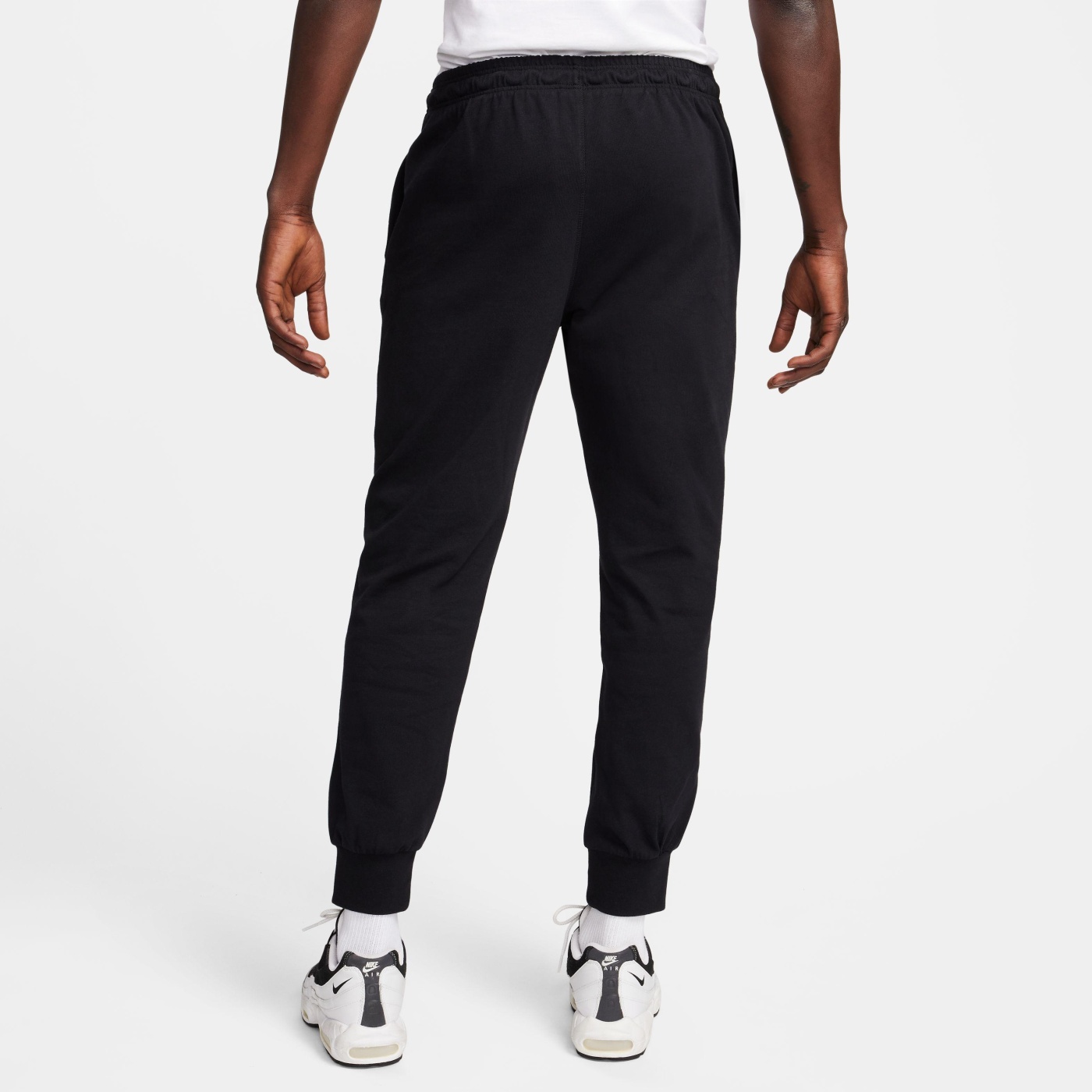 PANTALÓN BUZO DEPORTIVO HOMBRE NIKE JOGGER KNIT ALGODÓN NEGRO - 2