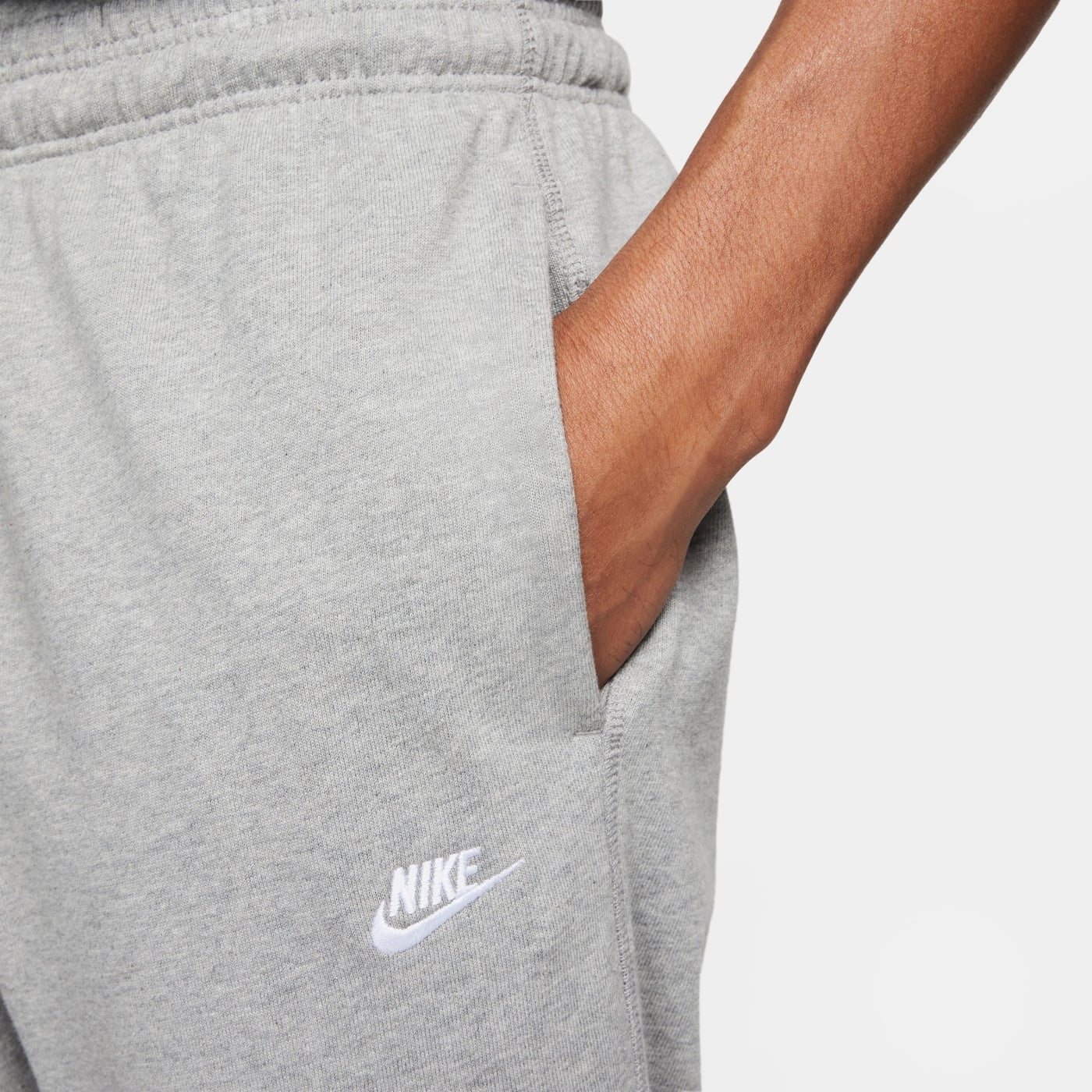 PANTALÓN HOMBRE NIKE JOGGER KNIT ALGODÓN GRIS - 3