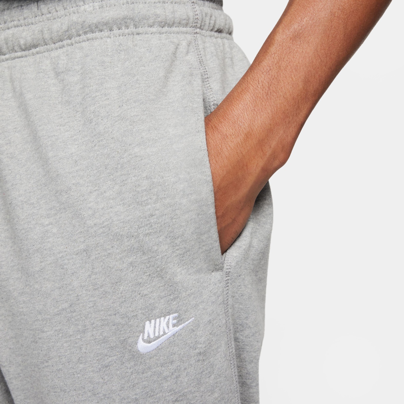 PANTALÓN HOMBRE NIKE JOGGER KNIT ALGODÓN GRIS - 3