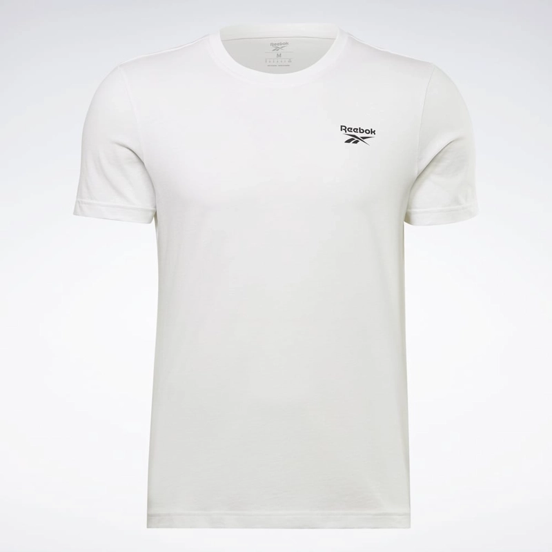 POLO DEPORTIVO HOMBRE REEBOK IDENTITY CLASSICS T-SHIRT ALGODÓN BLANCO - 5