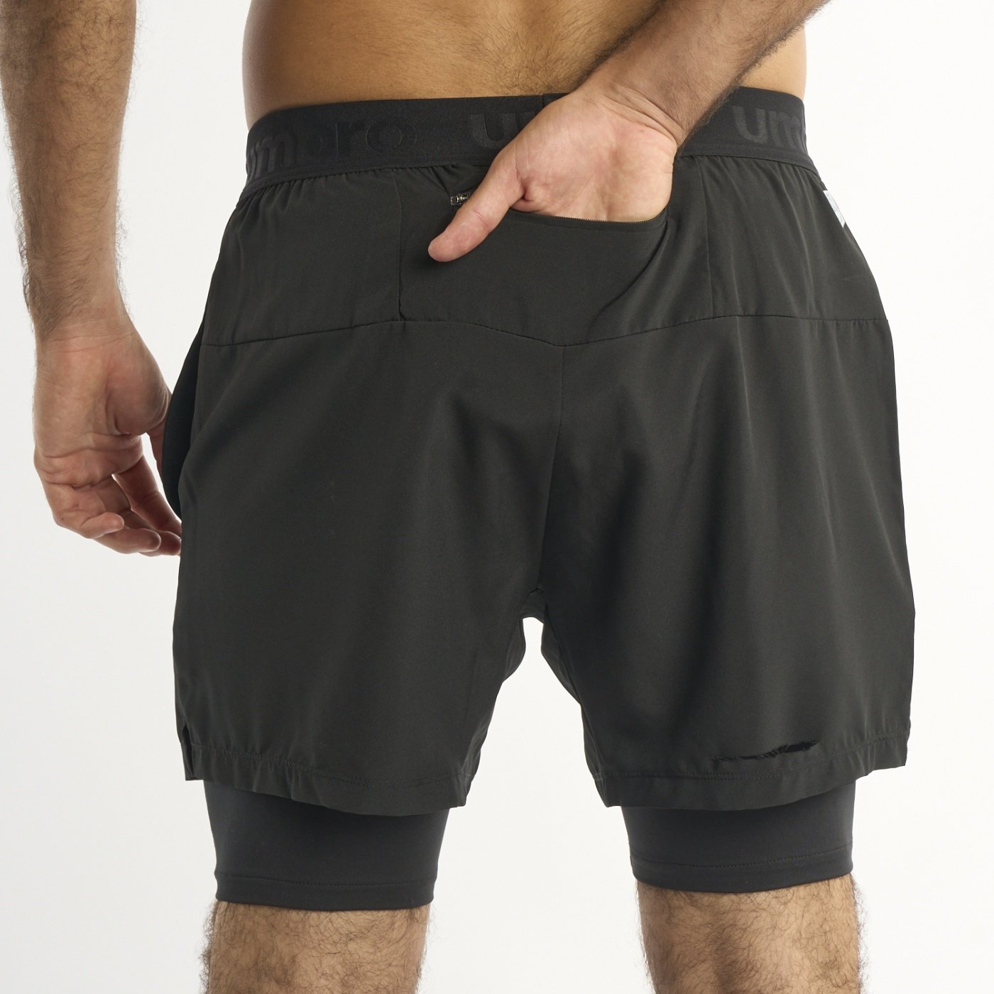 SHORT DEPORTIVO HOMBRE UMBRO HYBRID 55382U-060 - 7
