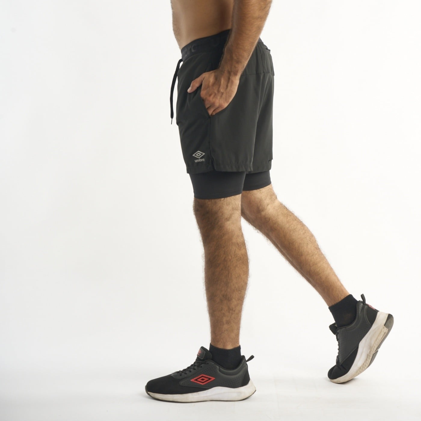 SHORT DEPORTIVO HOMBRE UMBRO HYBRID 55382U-060 - 3
