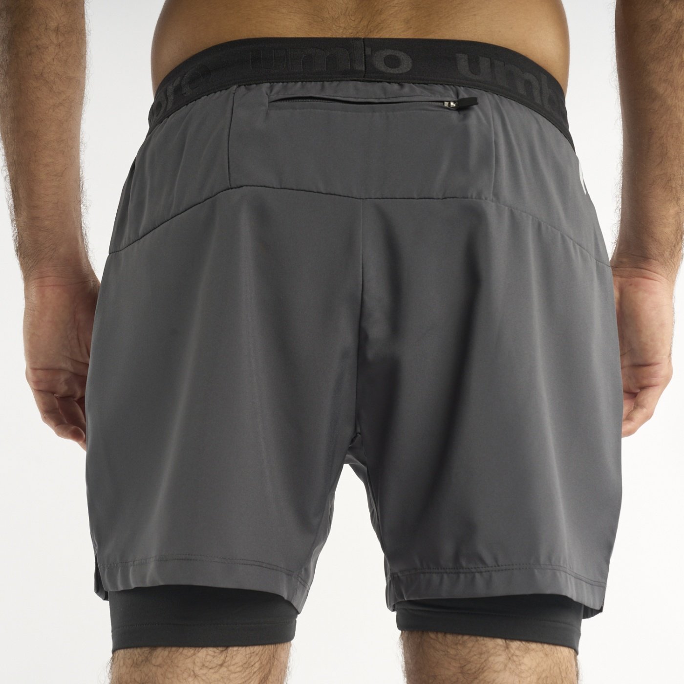 SHORT FÚTBOL HOMBRE UMBRO 55382U-R97 CARBÓN - 6