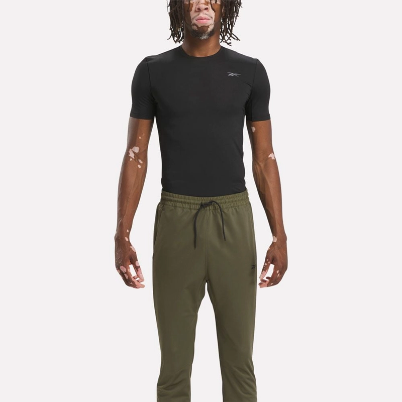 POLO DEPORTIVO HOMBRE REEBOK 100070386 SS COMP TEE NEGRO - 1