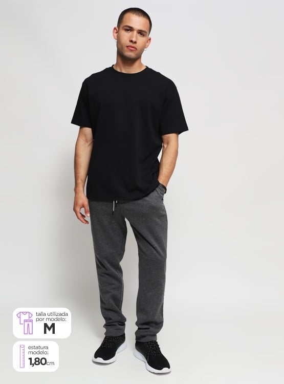 PANTALÓN BUZO HOMBRE REVUP SKINNY - 1
