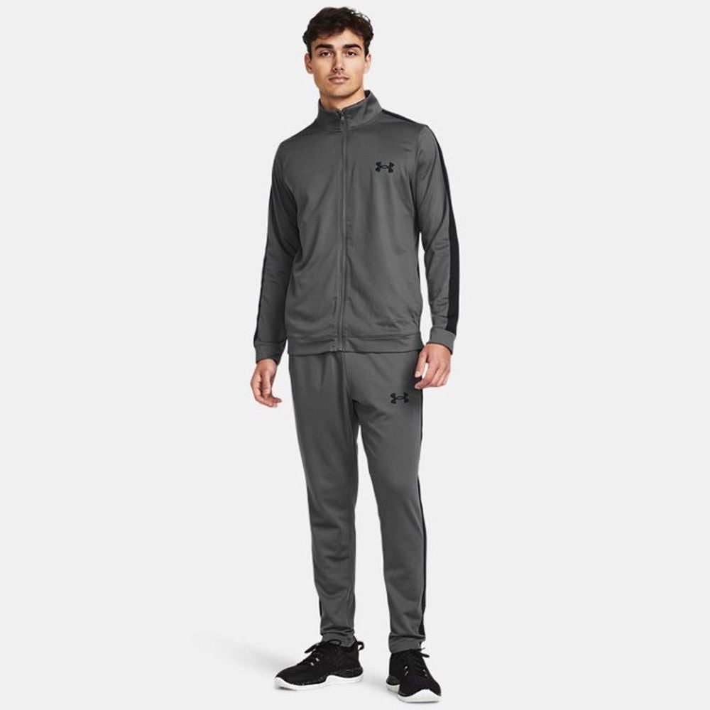 BUZO CONJUNTO DEPORTIVO HOMBRE UNDER ARMOUR PLATEADO OSCURO CROSSFIT KNIT TRACK - 1
